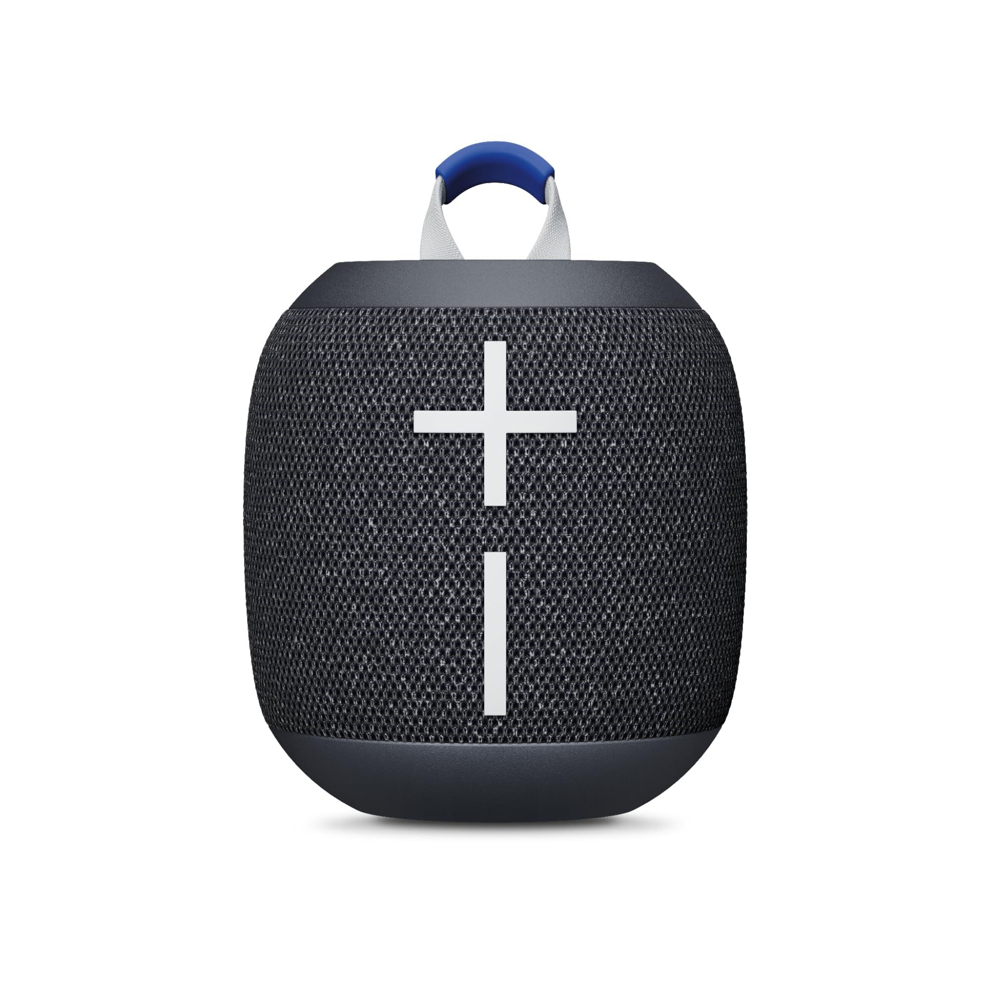 Ultimate Ears WONDERBOOM 4 Portable Waterproof Bluetooth Speaker with Big Bass and 360-Degree Sound, Dustproof Floating Speaker with 40 m (131ft) Range - Active Black Ultimate Ears WONDERBOOM 4 Portable Waterproof Bluetooth Speaker with Big Bass and 360-