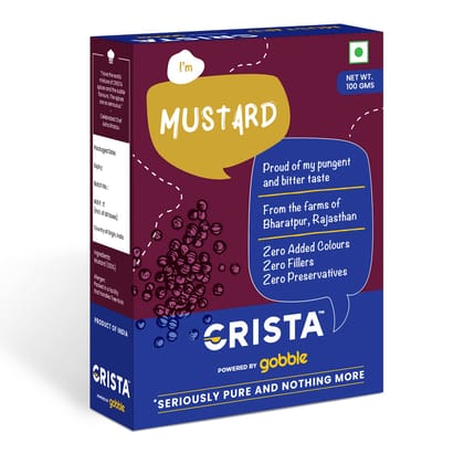 CRISTA Mustard, 100 gm