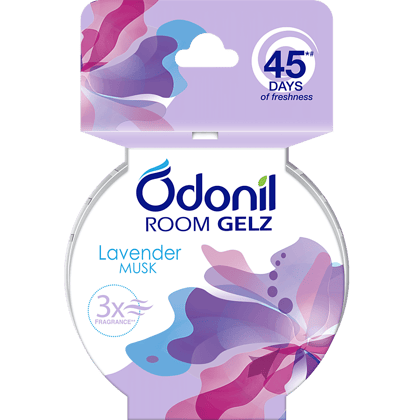 Odonil Room Freshening Gelz - Lavender & Musk, 75 G