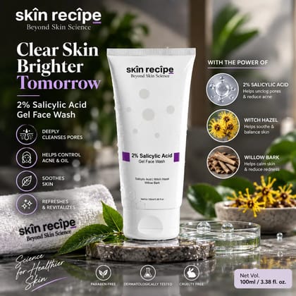2% Salicylic Acid Gel Face Wash  100ml