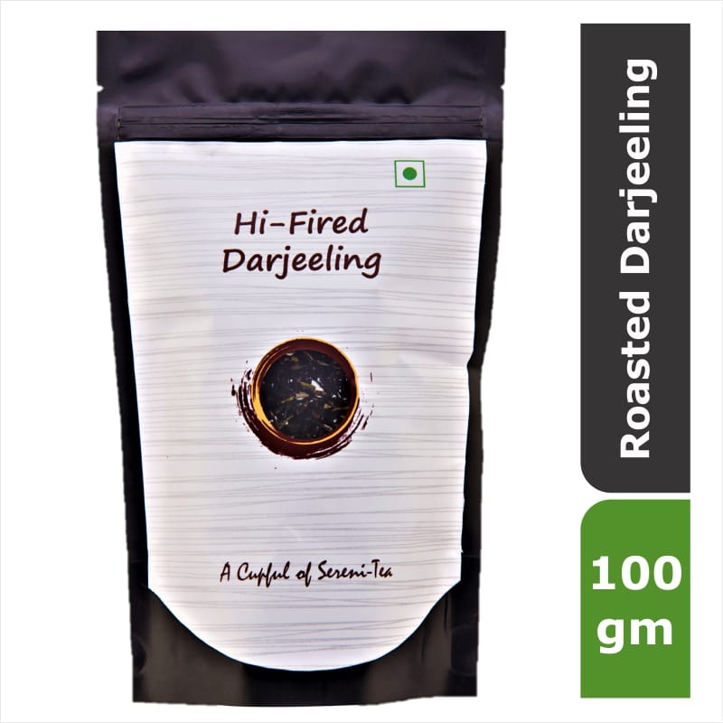 Camellia Twigs Roasted Hi-Fired Darjeeling Tea, 100 gm Pouch