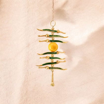 'Nimbu-Mirchi' Good Luck Charm-Set of 1