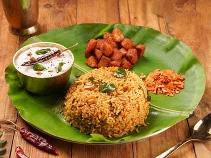 Tamarind Rice Thali