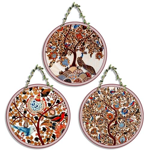 wall hanging decoration 3 Set - 8x8 Inches