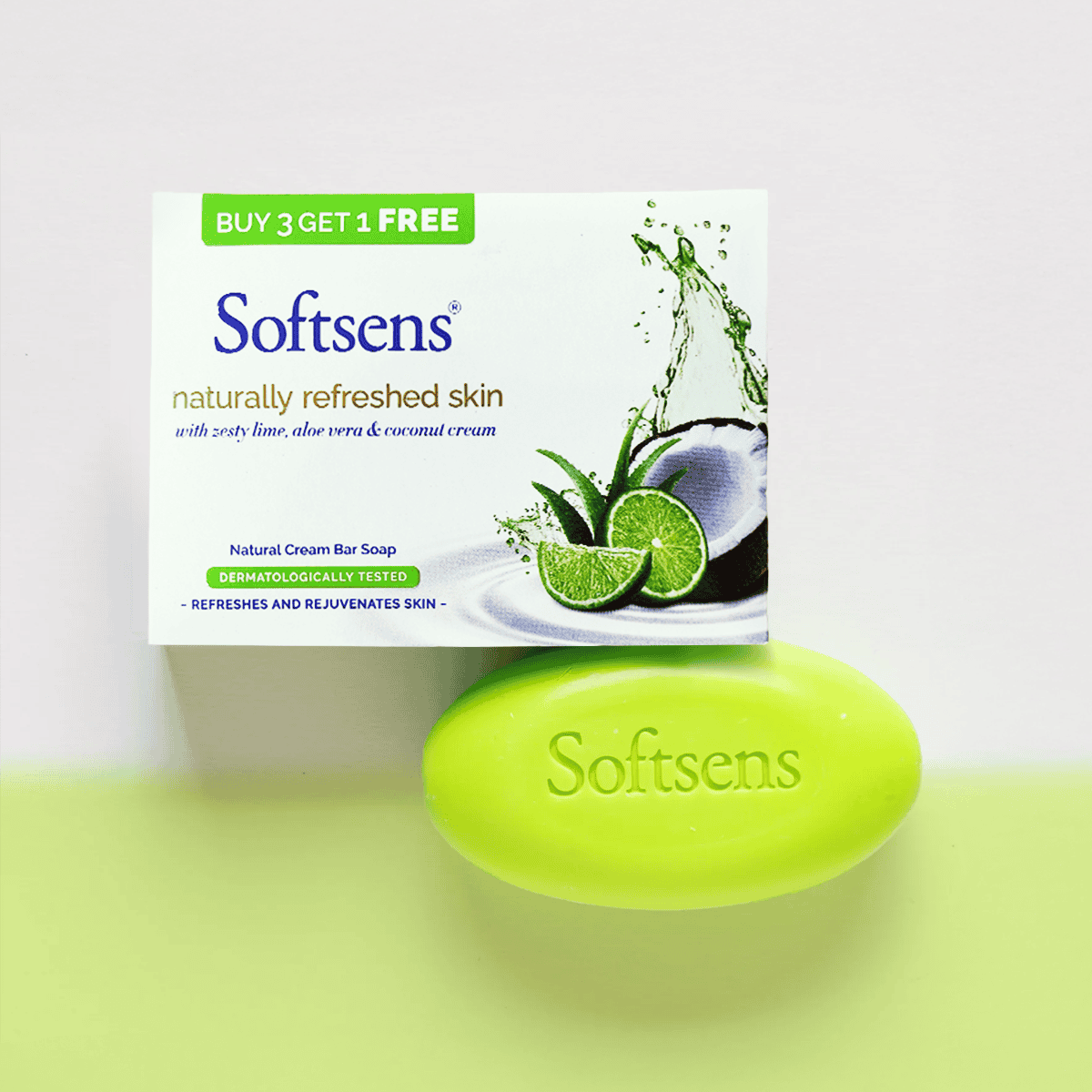 Naturally Refreshed Skin Cream Bar Soap (100g x4Multipack) Naturally Refreshed Skin Cream Bar Soap (100g x4Multipack) - Pack of 1