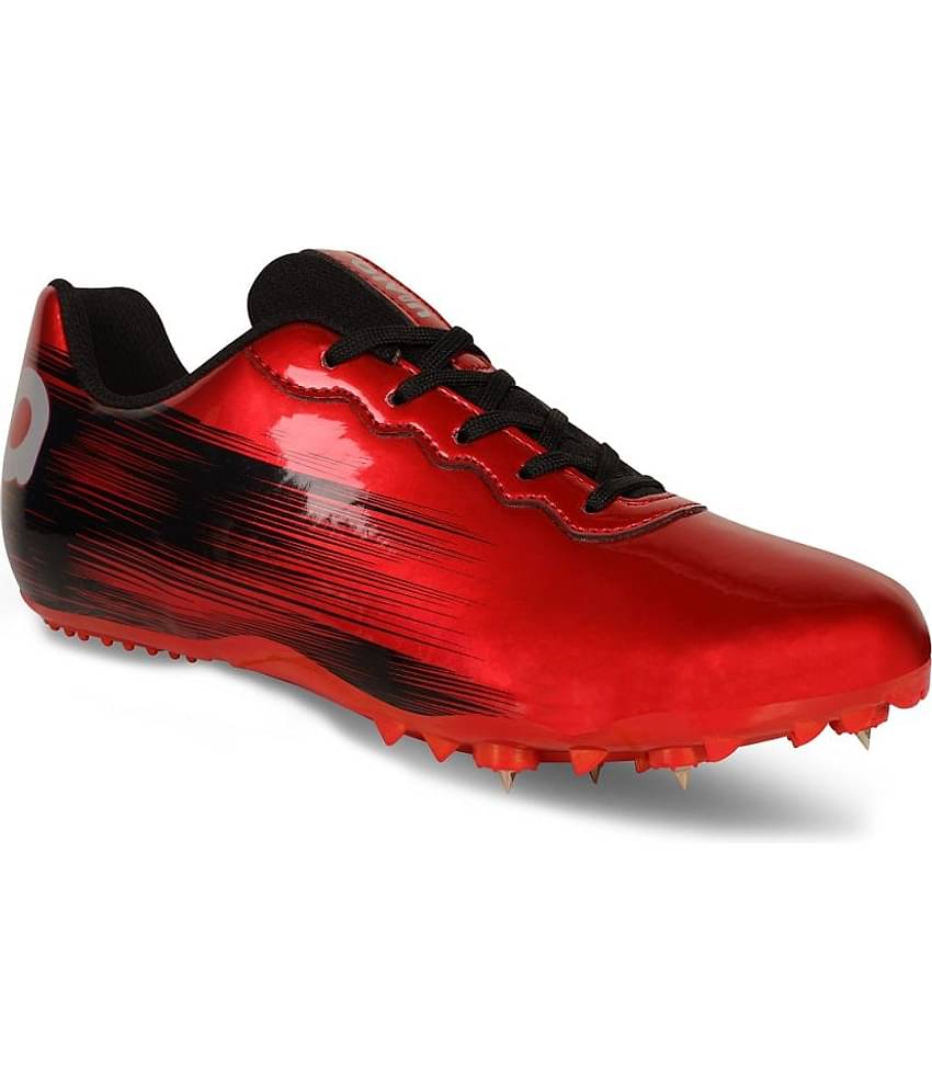 Aivin Race Red Men's Sports Running Shoes
