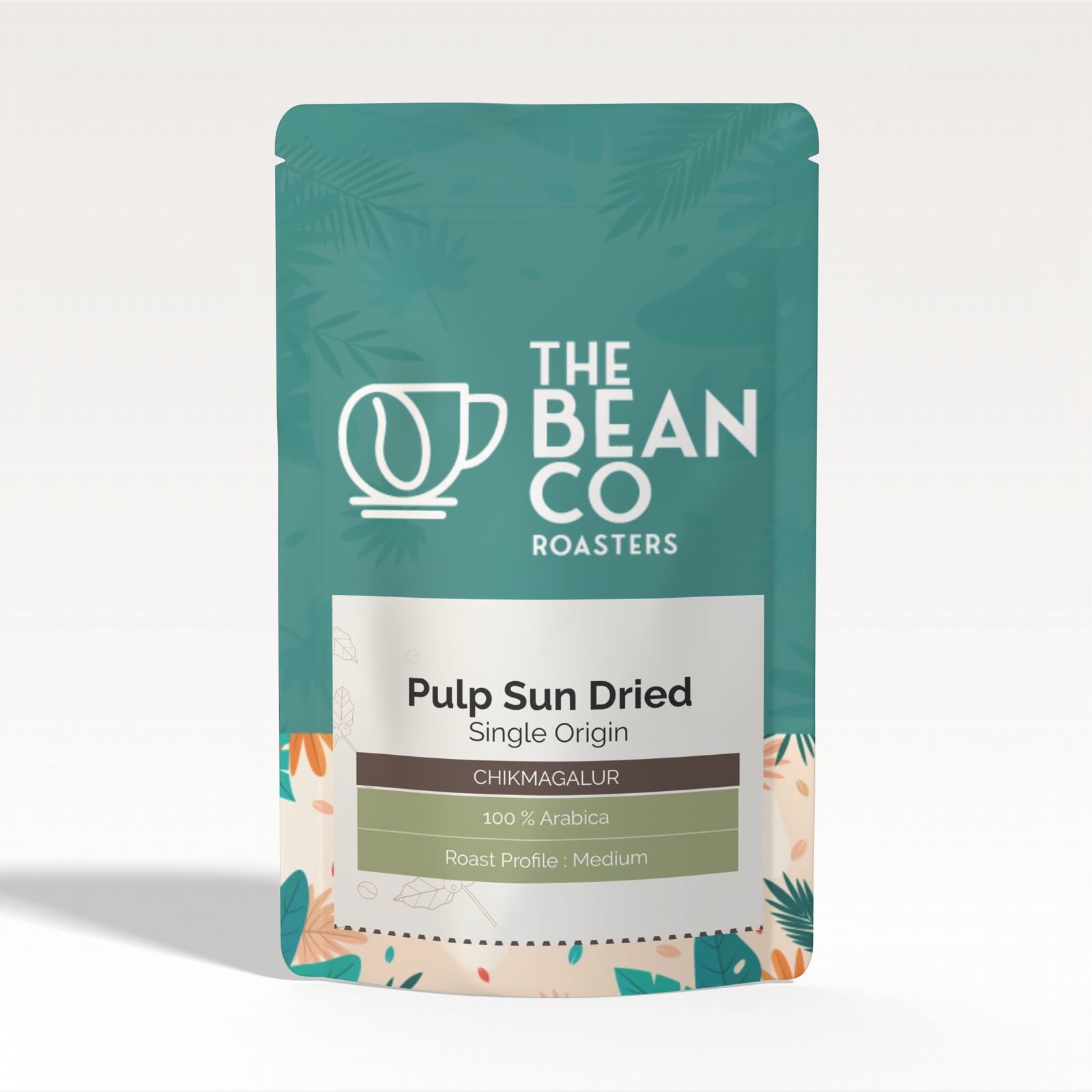 THE BEAN CO Pulp Sundried Coffee Beans | Medium Roast |100% Arabica (Pour Over, 500 g)