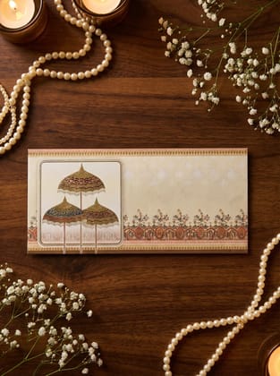 The Wedding Canopy Envelope – Elegant Modern Money Envelope for Stylish Gifting