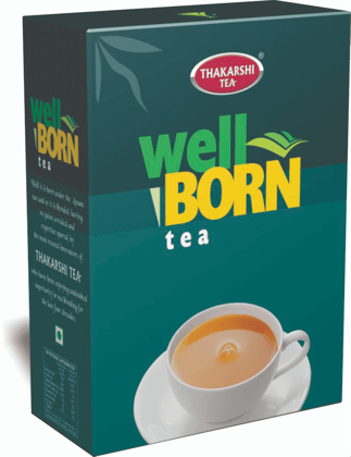 Thakarshi Tea Well Born Patti Tea Unflavoured Black Tea, 500 gm Box