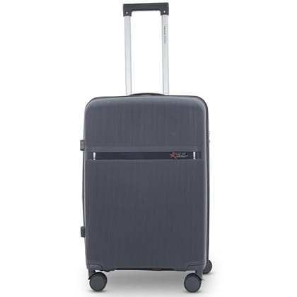 AMERICAN TRAVELLER Touris Fly Luggage Trolley Bag | Suitcase for Travel | Lightweight | Durable Polypropylene Hard Shell | 360 Spinner Wheels | TSA-Type Lock (24, Dark Grey) AMERICAN TRAVELLER Touris Fly Luggage Trolley Bag | Suitcase for Travel | Lightweight | Durable Polypropylene Hard Shell | 360 Spinner Wheels | TSA-Type Lock (24, Dark Grey)