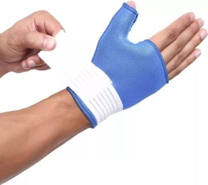 Ezyfit Neoprene Wrist/Thumb Support, Carpal Tunnel Syndrome, Minor Sprain, Arthritic Wrist/Thumb, Swelling - Medium