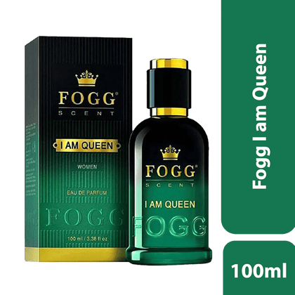 Fogg I Am Queen Scent - Eau De Parfum, Womens Perfume, Long-Lasting Fresh & Floral Fragrance, 100 Ml