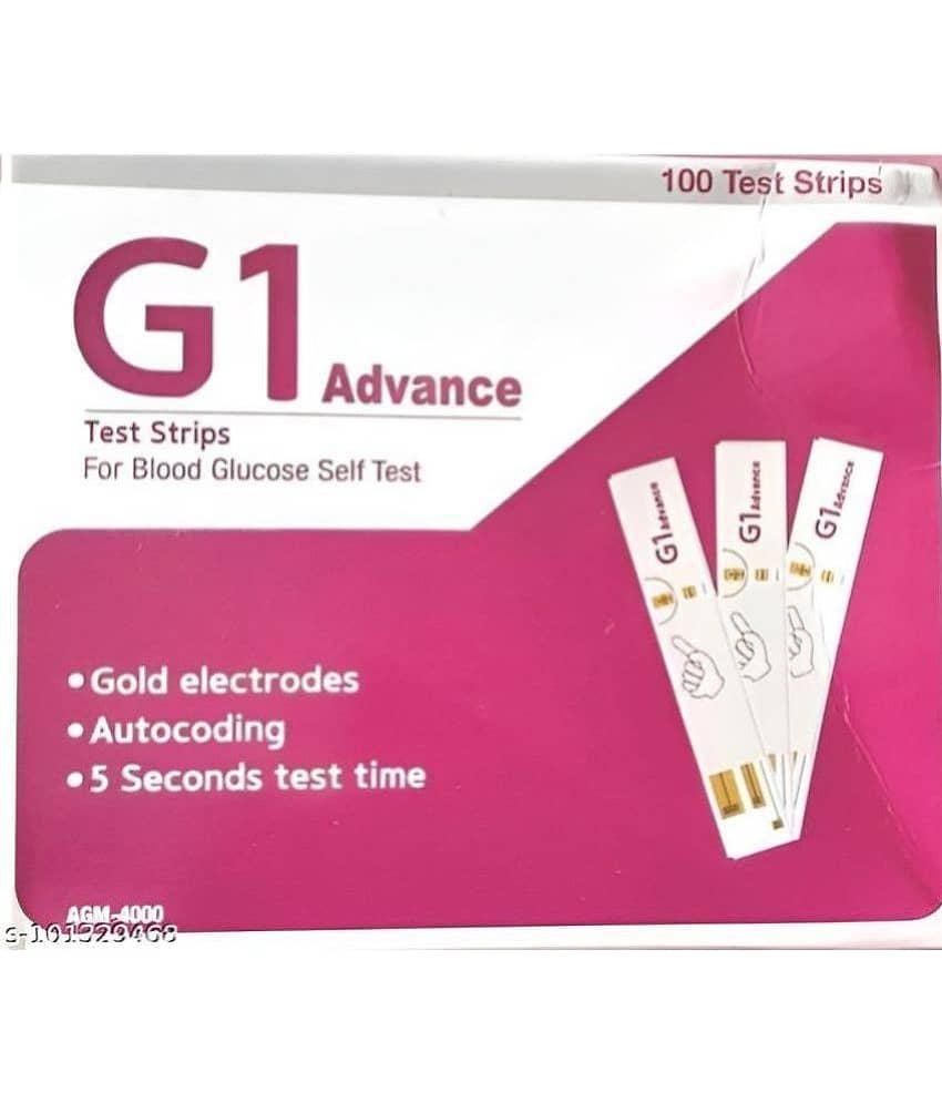 Alere G1 Blood Glucose Test Strips - 100 Strips (Pack of 2X50)