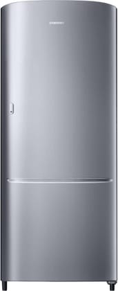 Samsung 183 L, 2 Star, Digital Inverter, Direct-Cool Single Door Refrigerator (RR20C11C2GS/HL, Gray Silver, 2023 Model)