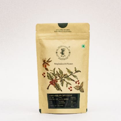 DARK ROASTED COFFEE GROUNDS - 100 gm - 100 gm