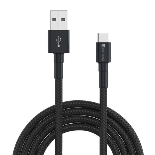 Portronics Konnect B Type C Cable (Black)