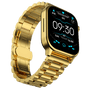 Fire-Boltt Rise lux SS (BSW204) Smart Watch, 1.85" HD Display, Metal Body with Bluetooth Calling- Gold