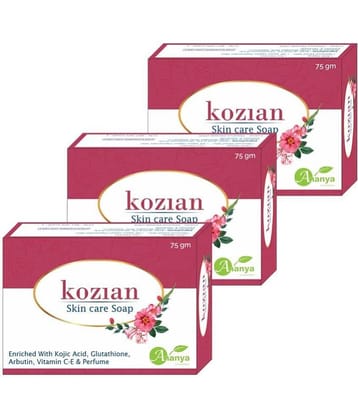 KOZIAN Natural Baby Soap 75 g ( 3 pcs )