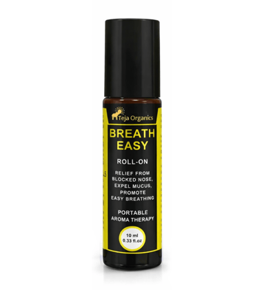 Breath Easy Roll-On | Natural Nasal Relief & Easy Breathing | Clears nasal congestion naturally