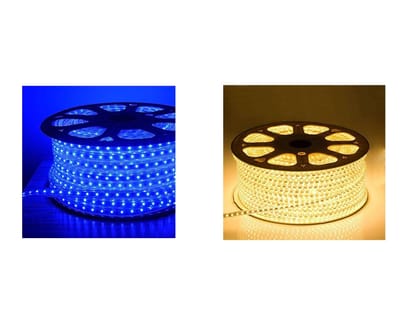 IMAGO 500 LEDs 5m Blue, Yellow Rice Lights (Pack of 2)
