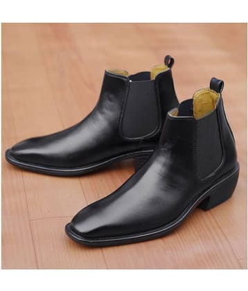 BXXY Black Chelsea boot