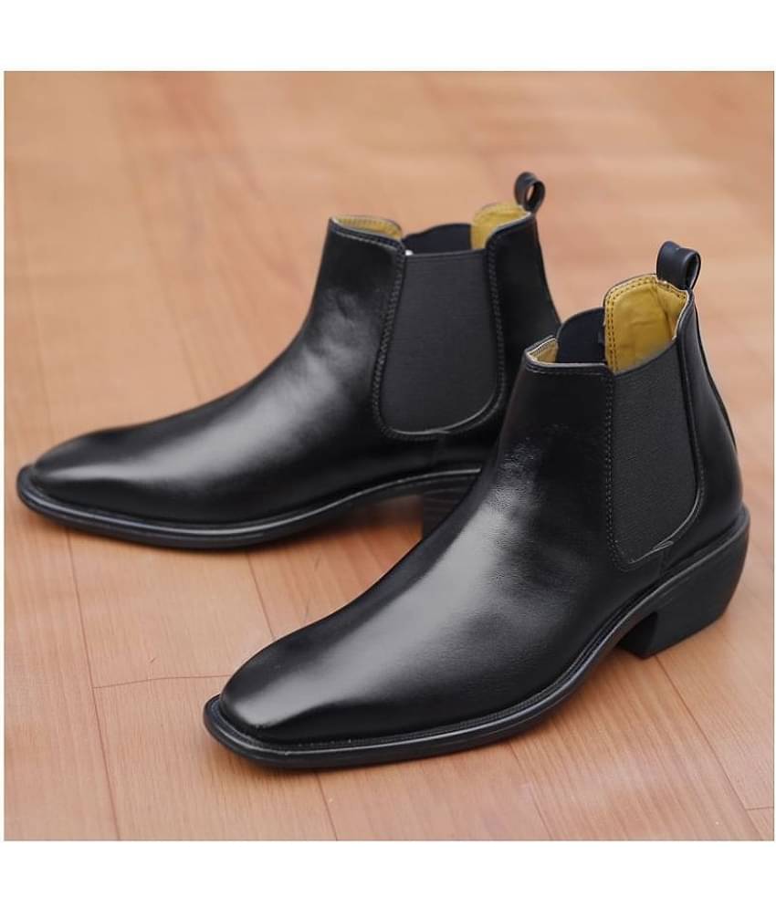 BXXY Black Chelsea boot