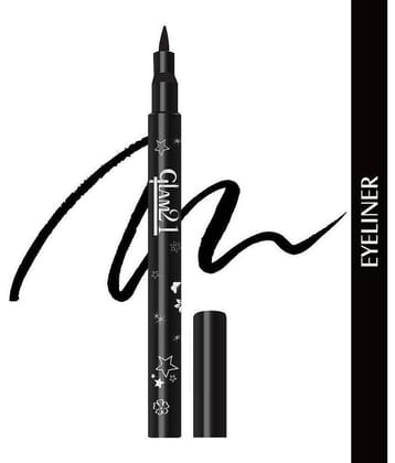 Glam21 Sketch Pen Eyeliner With Long Stay & Smudge Proof & Highly Pigmented Jet Black Colour 15gm