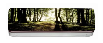 DreamKraft Beautiful Nature View AC Sticker (Multicolor PVC Vinyl, 30cm X 91cm)