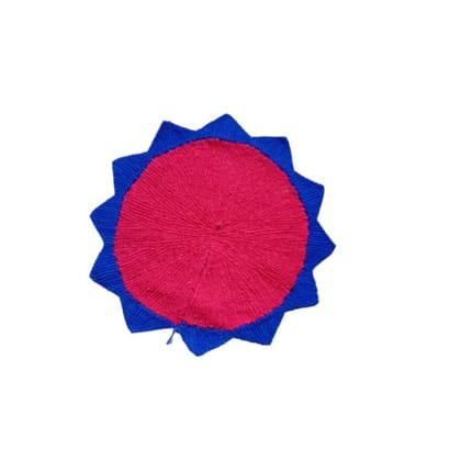 Handmade Doormat Made with Recycled Clothes (Pink)