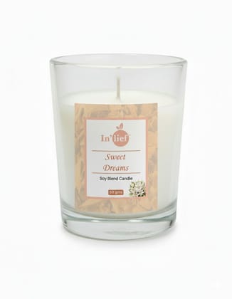 In'lief Shot Glass Candle | Sweet Dreams | 50gms