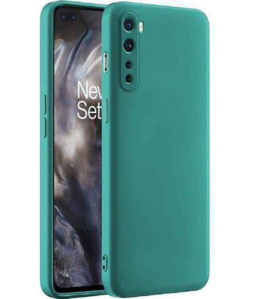 Case Vault Covers Plain Cases Compatible For Silicon OnePlus Nord ( Pack of 1 )