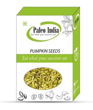 Paleo India 200gm Pumpkin Seeds| Seeds for Eating| Dry Fruits and Seeds