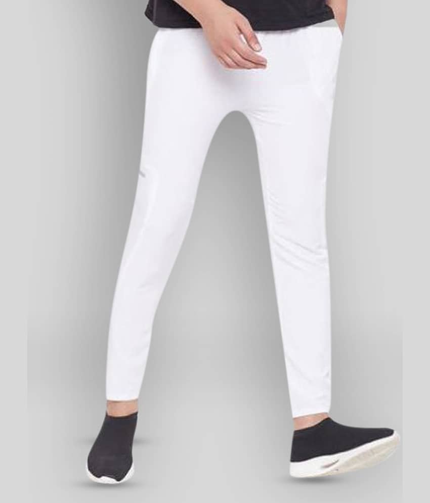 RANBOLT - White Polyester Men's Trackpants ( Pack of 1 )