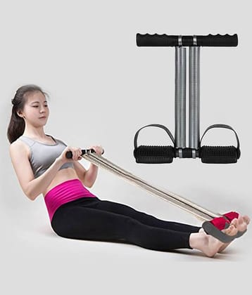 Tummy Trimmer Sports Double Spring Abdominal Exerciser - Black