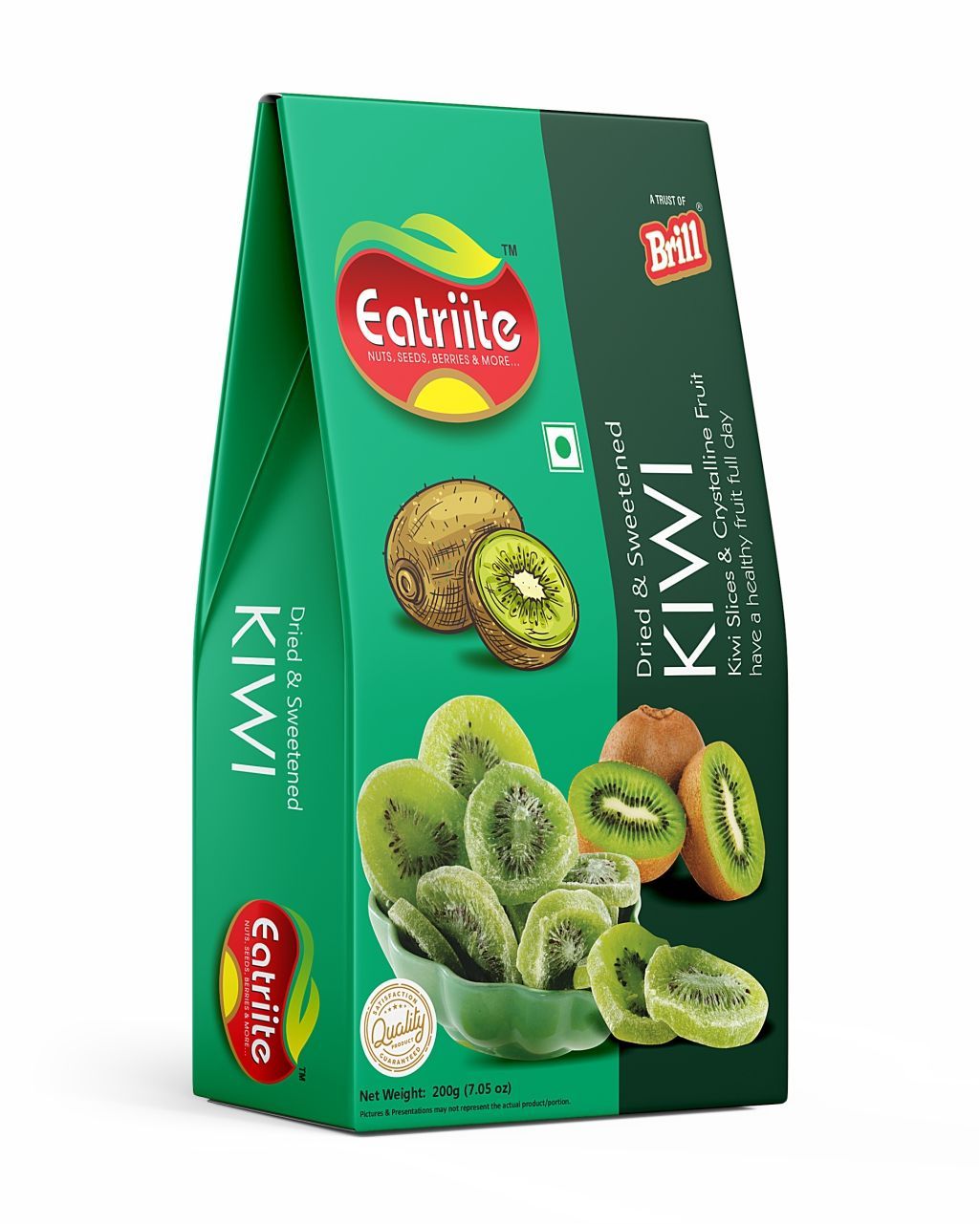 Eatriite Dried & Sweetened Kiwi, 200 gm