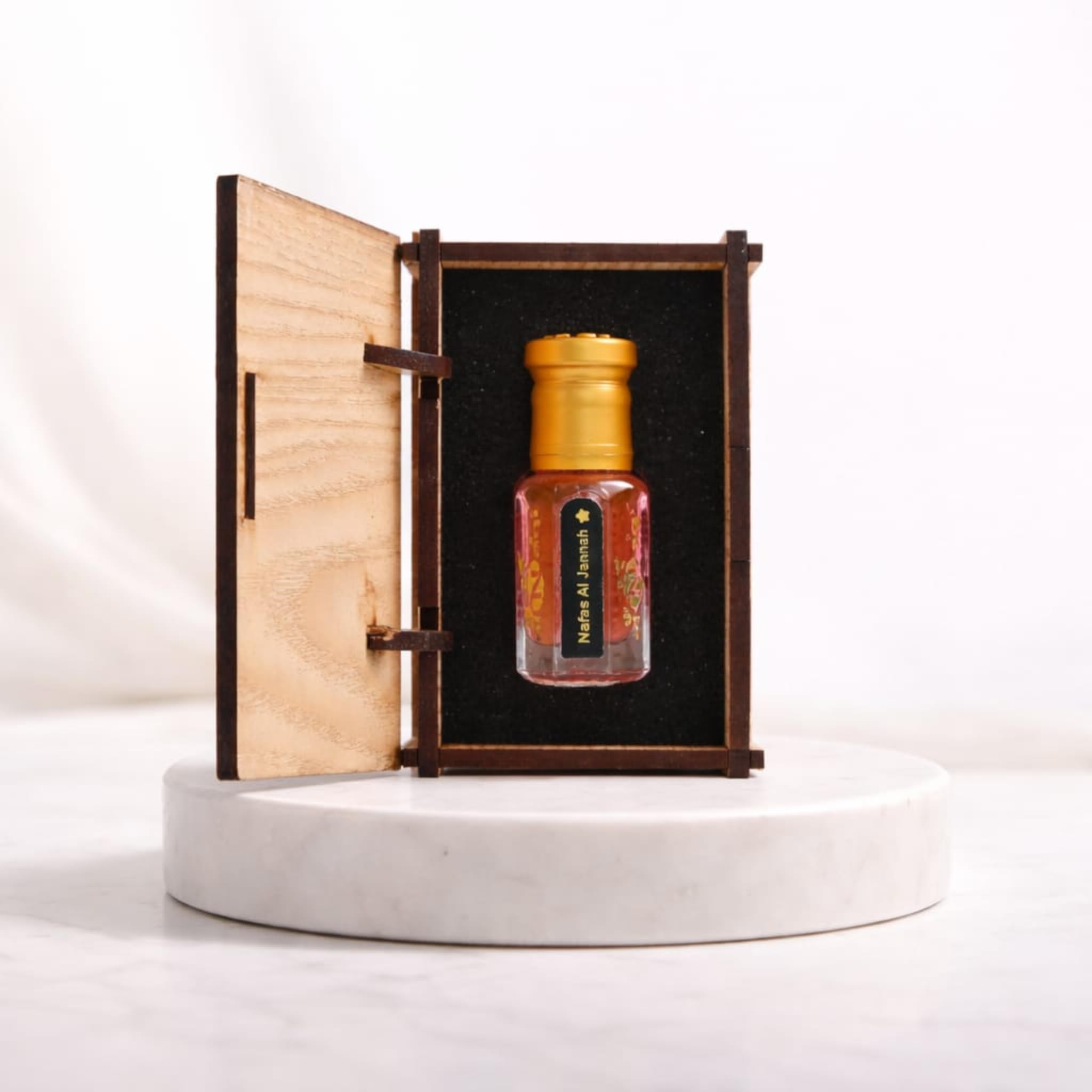 alnaqi fragrances Nafas Al Jannah Attar Perfume Oil | Unisex Arabian Attar | Alcohol-Free Roll-On | Soft Floral, Musk & Amber Notes | Long-Lasting Concentrated Arabic Perfume Oil