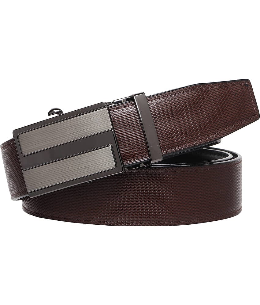 Loopa Brown PU Formal Belt