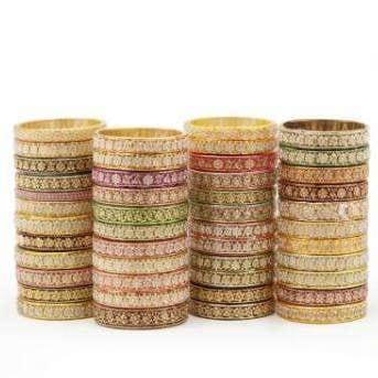 Elegant Royal Ethnic Bangles Set Versatile for Any Occasion