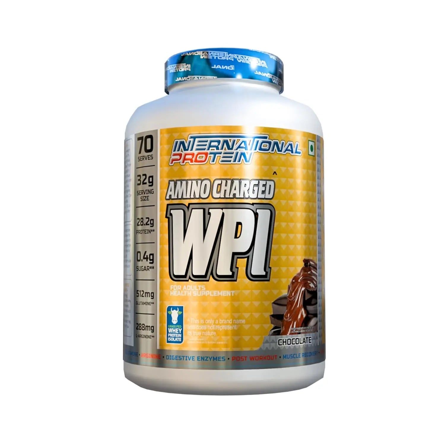 International Protein Amino Charged WPI-2.27 kg / Chocolate