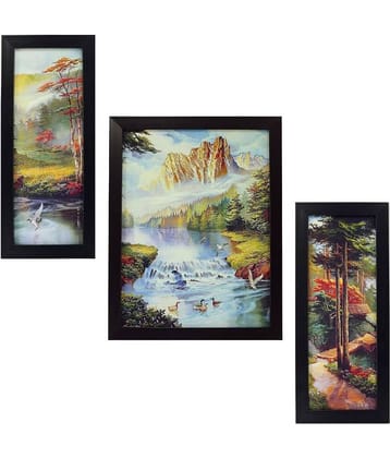 Indianara - Landscape Painting With Frame