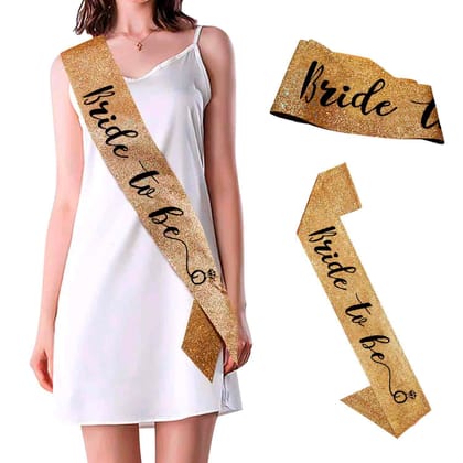 Bride To Be Sash