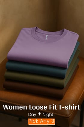 Pick Any 3 Women Relax Fit T-Shirt-S