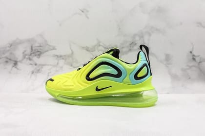 NikeMen's Air Max 720 - Volt/Black-Euro 43