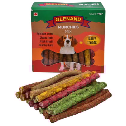 Glenand Dog Munchies 450g Mix Box
