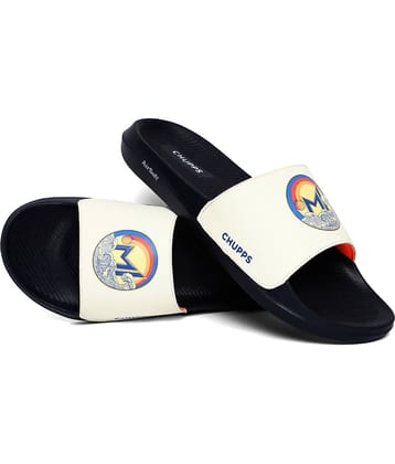 CHUPPS White Men's Slide Flip Flop