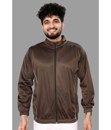 Estro Polyester Mens Casual Jacket - Brown ( Pack of 1 ) - None