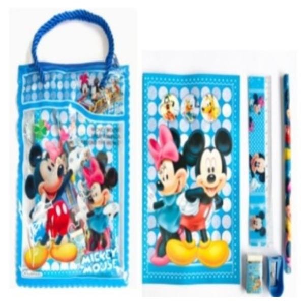 Cartoon Character Return Gift Combo (Book,Ruler,Pencil,Eraser,Sharpner)