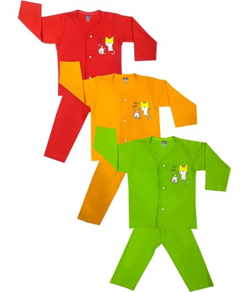 INFANT Pack of 3 Baby Boys 100% Cotton ( Multi )