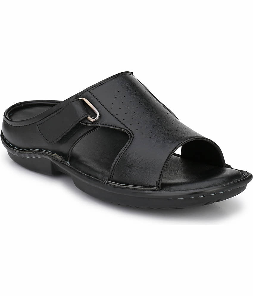 SHENCES - Black Men's Sandals