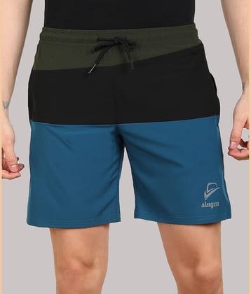 SLAGEN - Multicolor Polyester Men's Running Shorts ( Pack of 1 )